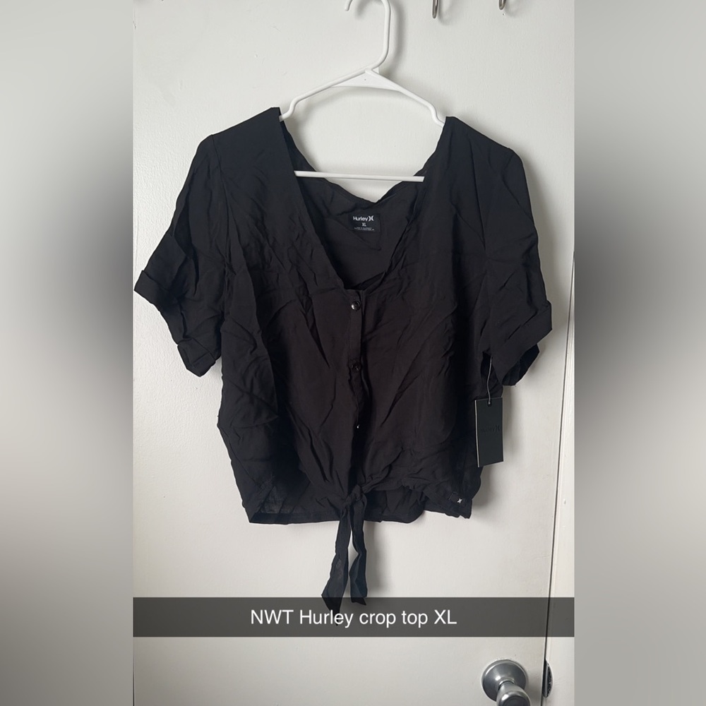 Hurley crop top